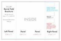 4 Fold Brochure Template - Calep.midnightpig.co throughout 4 Panel Brochure Template