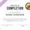 40 Fantastic Certificate Of Completion Templates [Word Pertaining To Certificate Of Completion Free Template Word