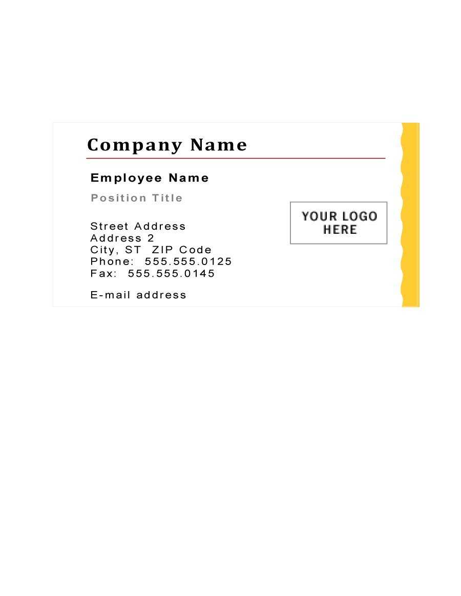 40+ Free Business Card Templates ᐅ Templatelab For Generic Business Card Template