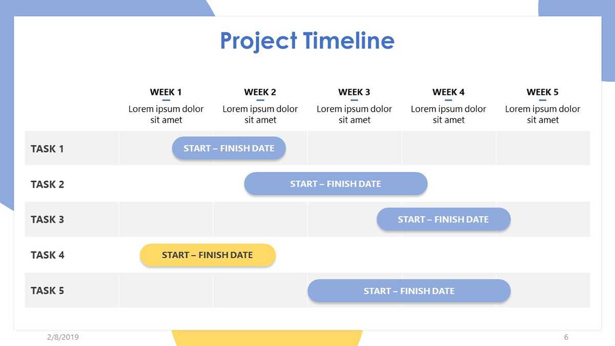 47+ Project Timeline Template Free Download – Excel Ppt [2020] Throughout Project Schedule Template Powerpoint