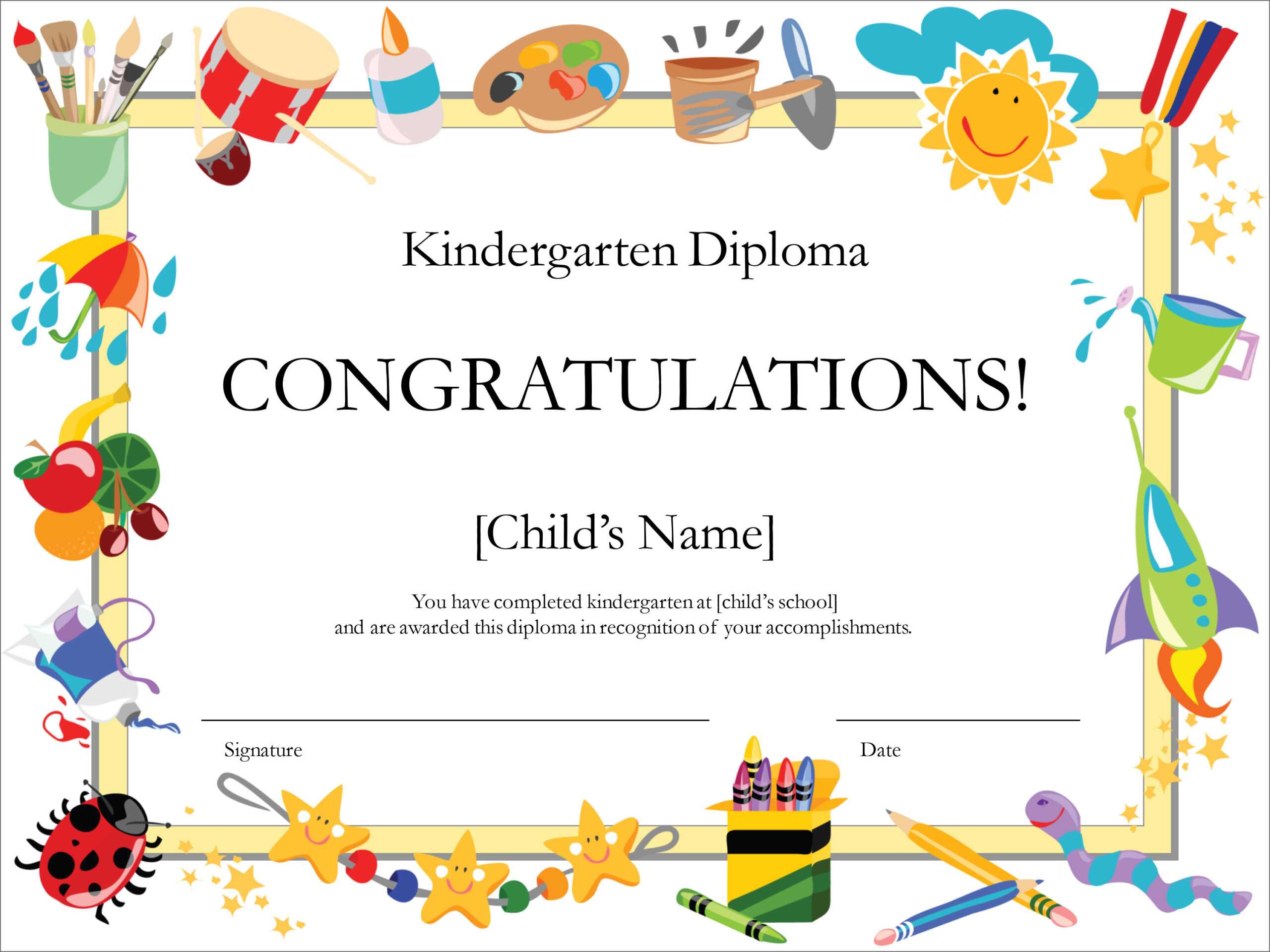 50 Free Creative Blank Certificate Templates In Psd In Certificate Templates For School
