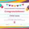 50 Free Creative Blank Certificate Templates In Psd Regarding Certificate Of Achievement Template For Kids