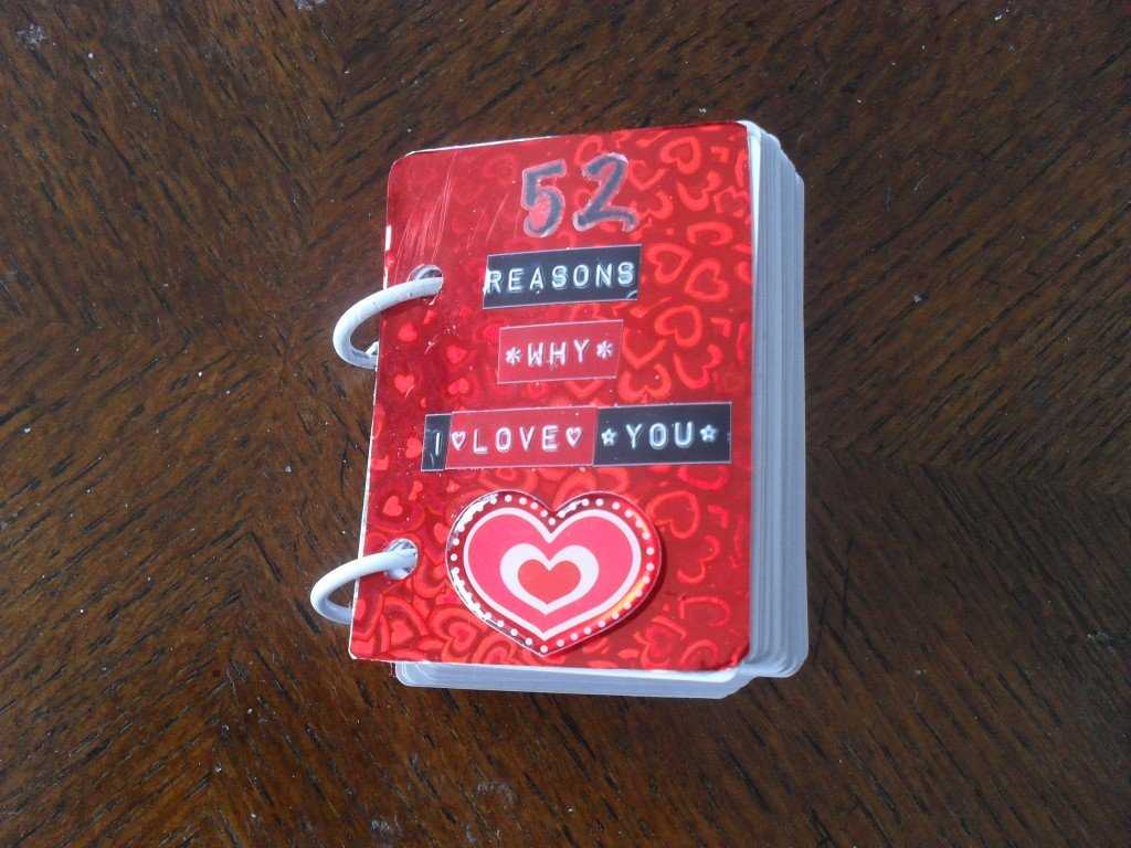 52 Reasons Why I Love You* | Tasteful Space In 52 Reasons Why I Love You Cards Templates Free