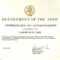 6+ Army Appreciation Certificate Templates – Pdf, Docx In Promotion Certificate Template