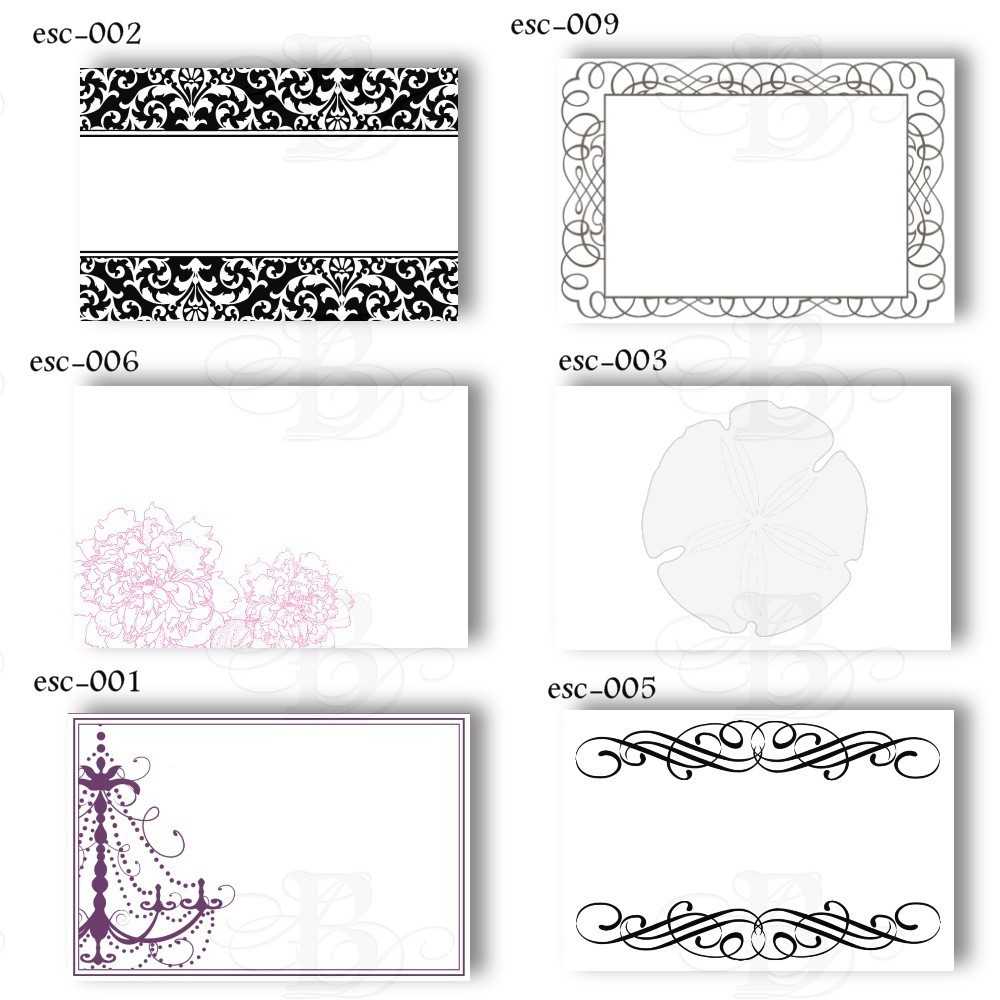 6 Best Images Of Free Printable Wedding Place Cards – Free For Printable Escort Cards Template