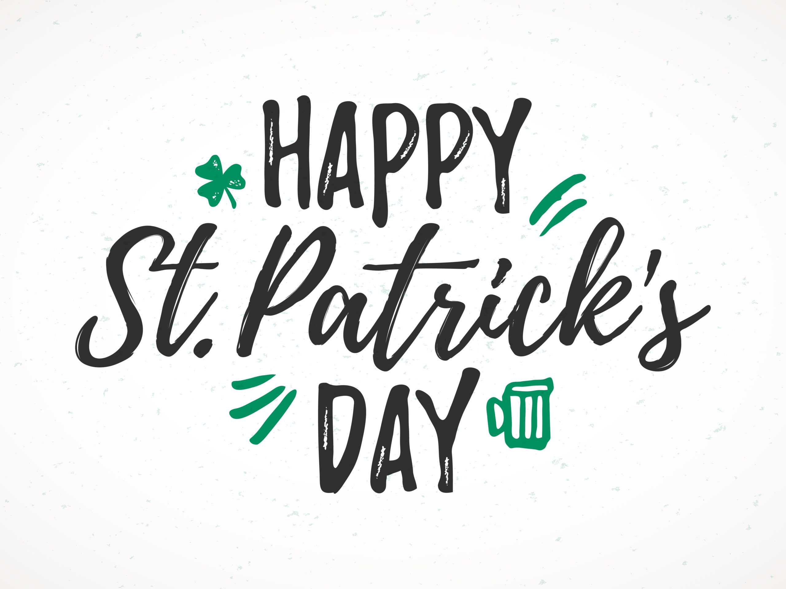 6 Free, Printable St. Patrick's Day Cards Throughout Free Place Card Templates 6 Per Page