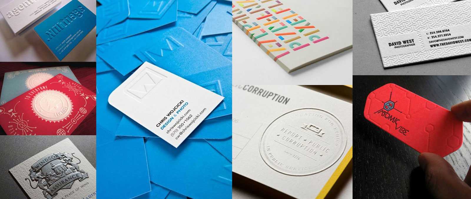 60 Beautiful & Creative Embossed Business Cards – Web With Web Design Business Cards Templates