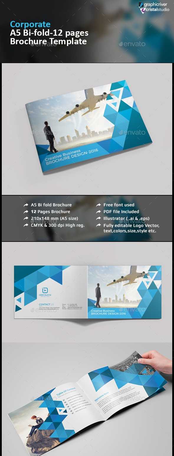 65+ Print Ready Brochure Templates Free Psd Indesign & Ai For Half Page Brochure Template
