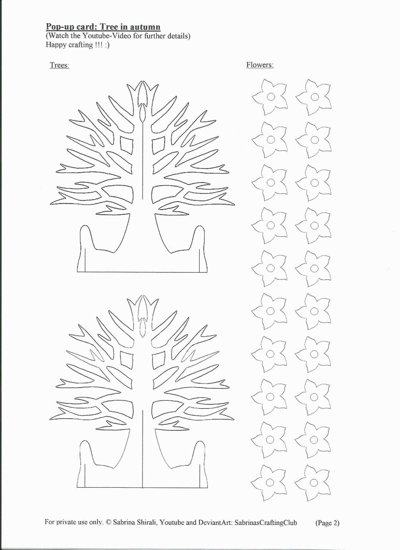 72 Free Printable Pop Up Card Templates Tree For Freepop Regarding Pop Up Card Templates Free Printable