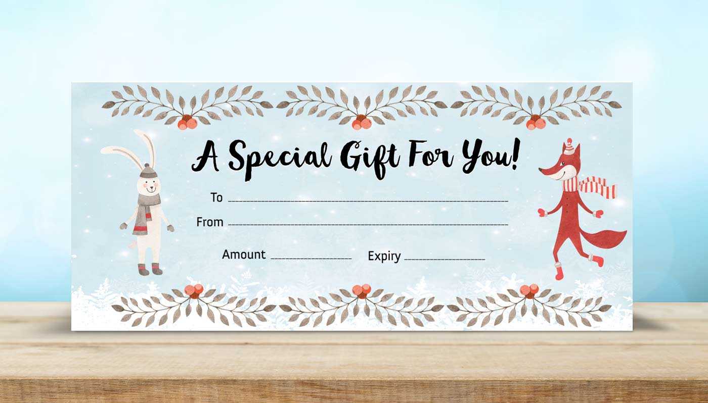 8 Amazing Gift Certificate Templates For Every Business With Custom Gift Certificate Template