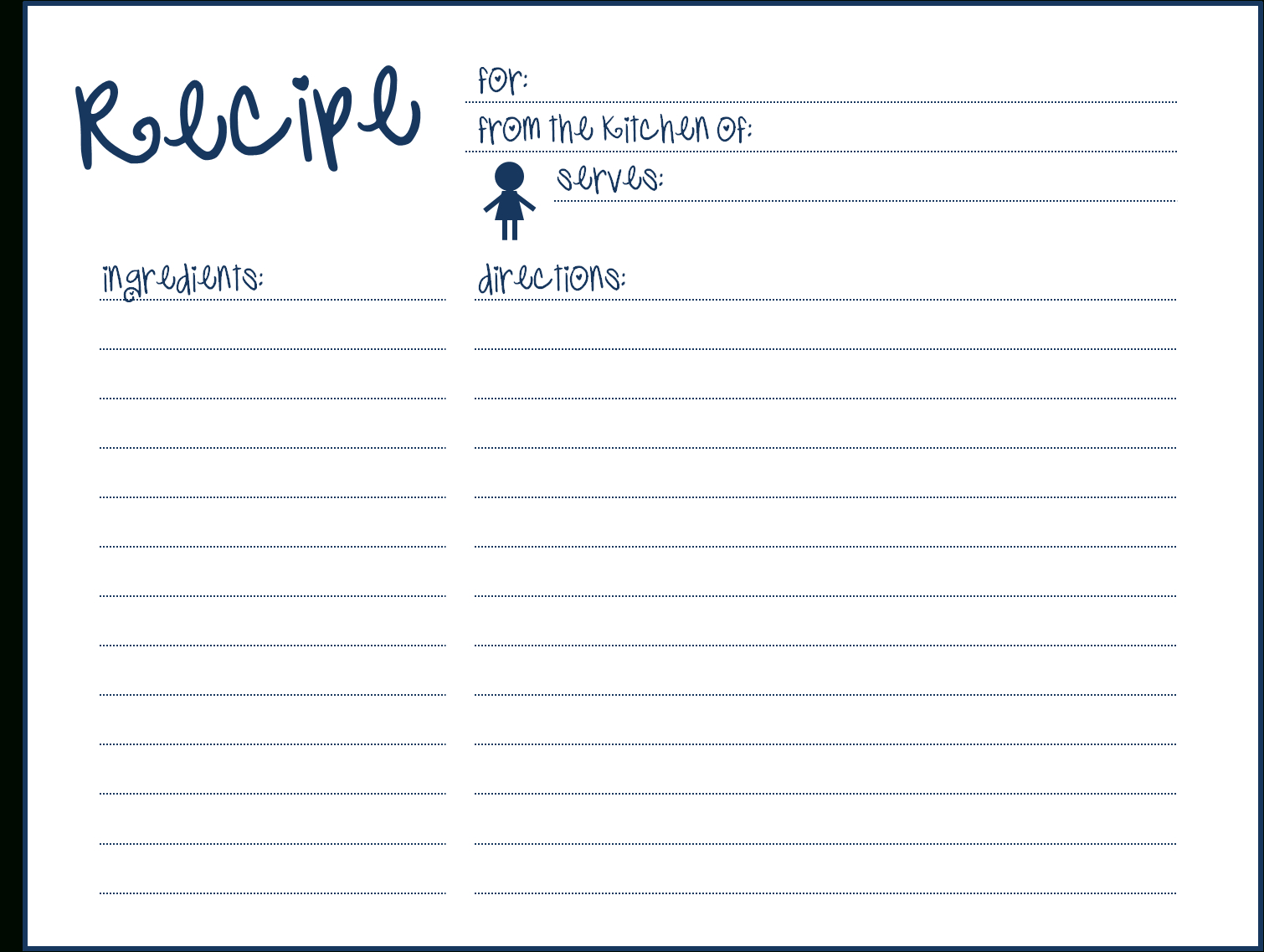 8 Free Recipe Card Templates Excel Pdf Formats Here Are My Throughout Microsoft Word Recipe Card Template