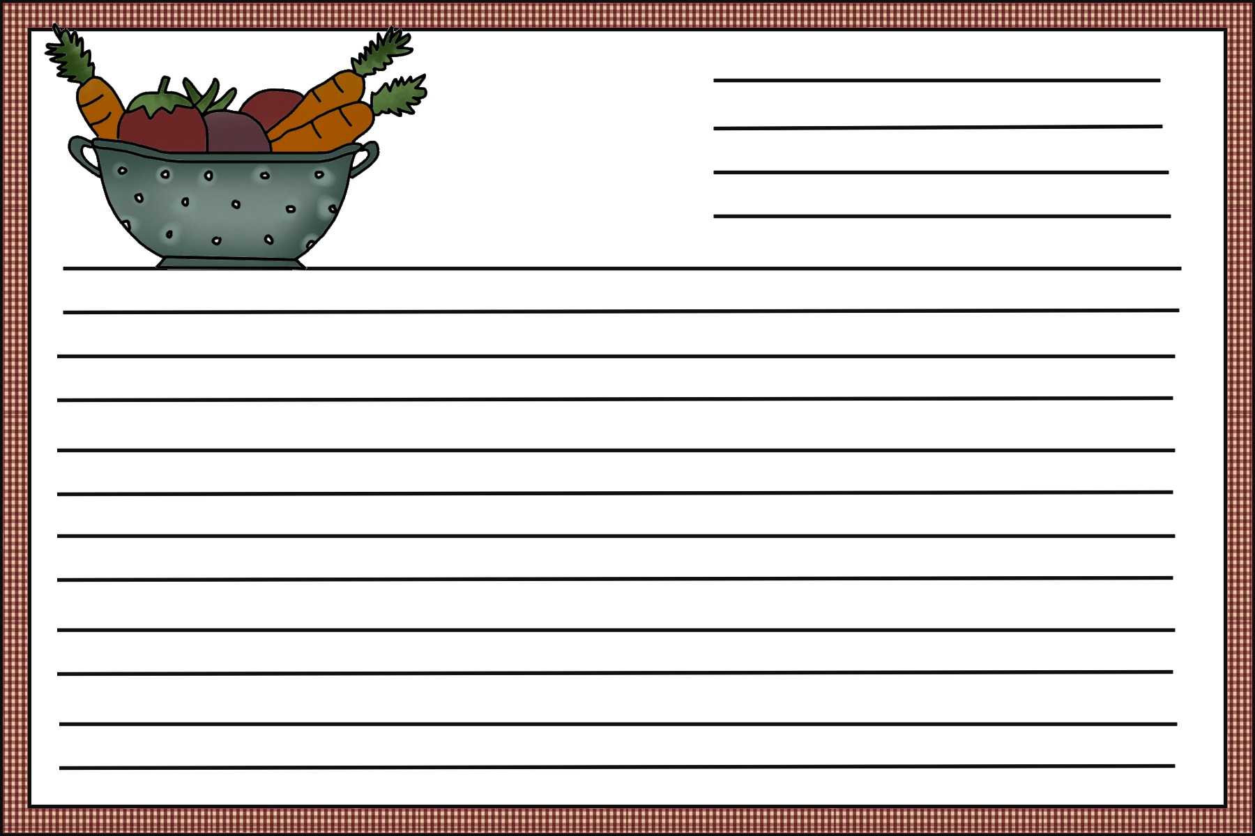 8 Free Recipe Card Templates Excel Pdf Formats Here Are My With 4X6 Photo Card Template Free