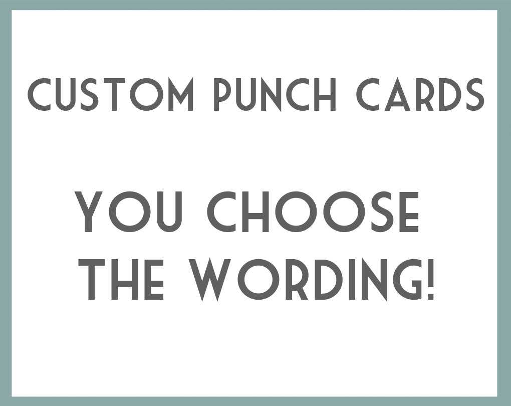 9 Best Images Of Printable Punch Cards – Free Printable For Free Printable Punch Card Template