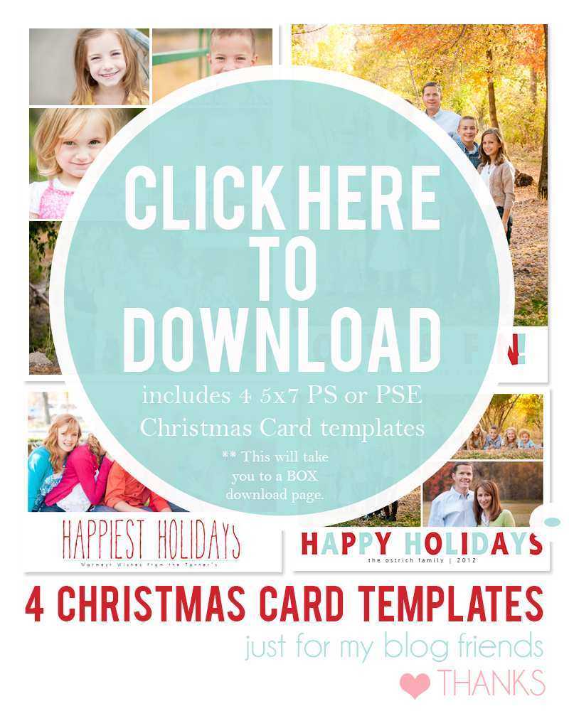 94 Customize Our Free Christmas Card Templates Photoshop Regarding Christmas Photo Card Templates Photoshop