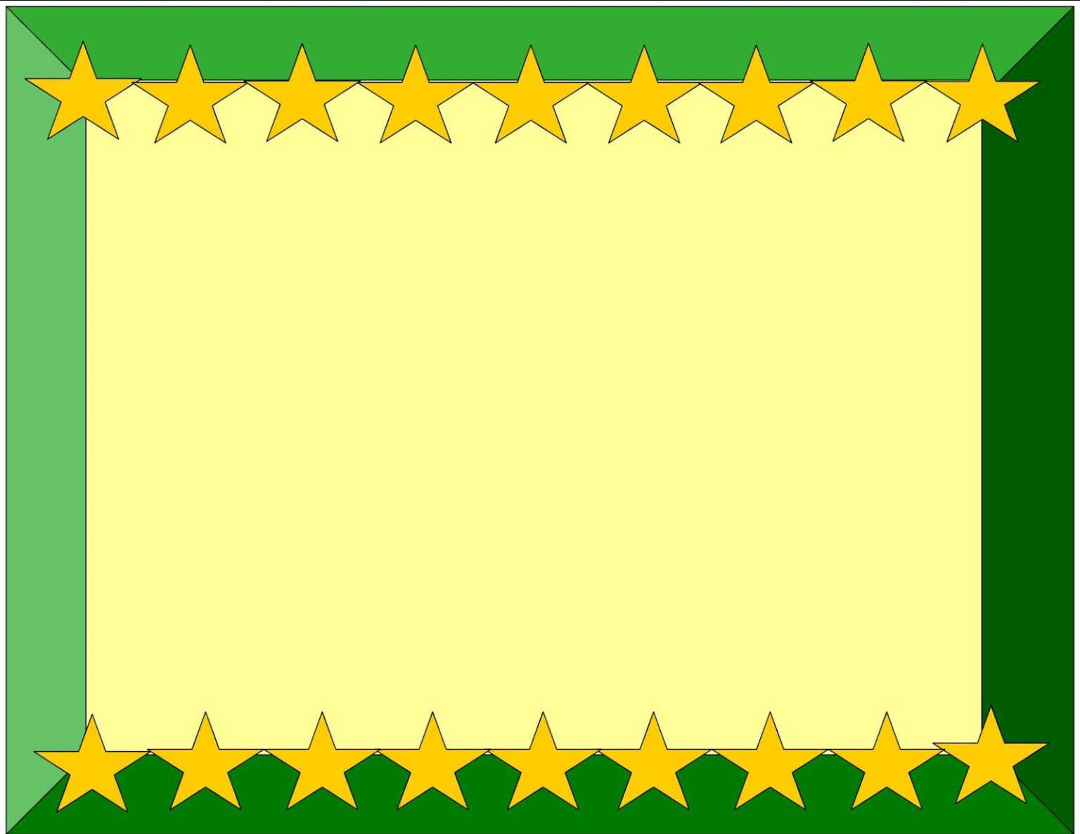 A Collection Of Free Certificate Borders And Templates Inside Spelling ...