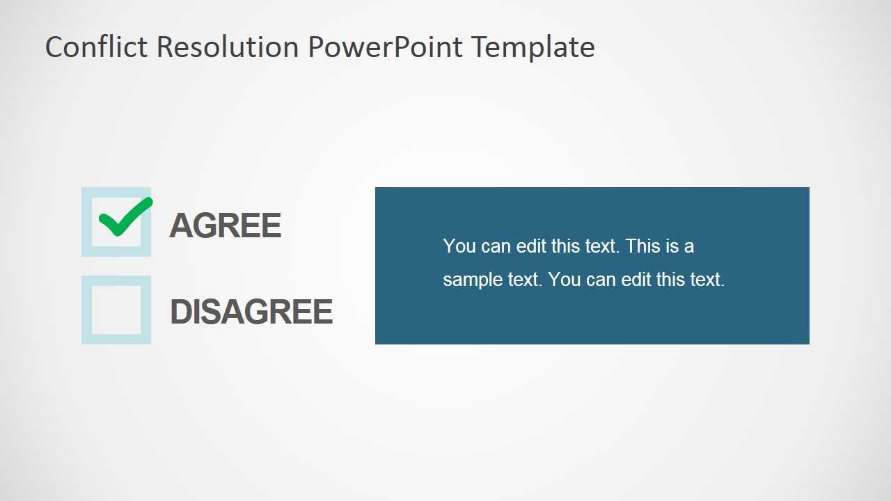 Agreement Topics For Conflict Resolution – Slidemodel Inside Powerpoint Template Resolution