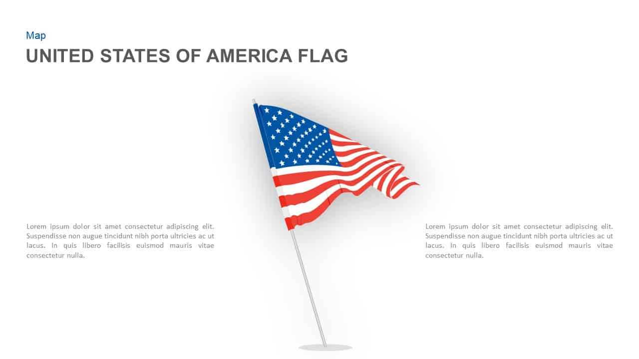 American Flag Powerpoint Template And Keynote Slide In American Flag Powerpoint Template