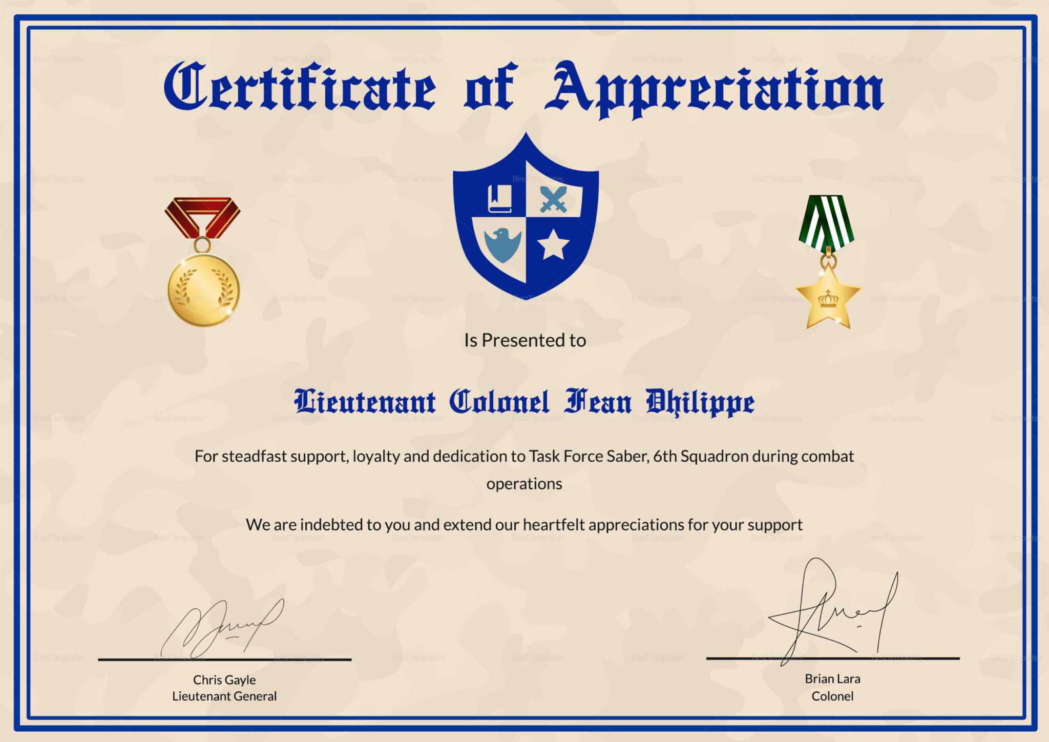 army-certificate-of-appreciation-template-business-professional-templates