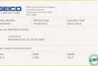 Auto Insurance Card Template - Calep.midnightpig.co regarding Proof Of Insurance Card Template