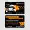 Auto Repair Business Card Template. Create Your Own Business.. Pertaining To Transport Business Cards Templates Free