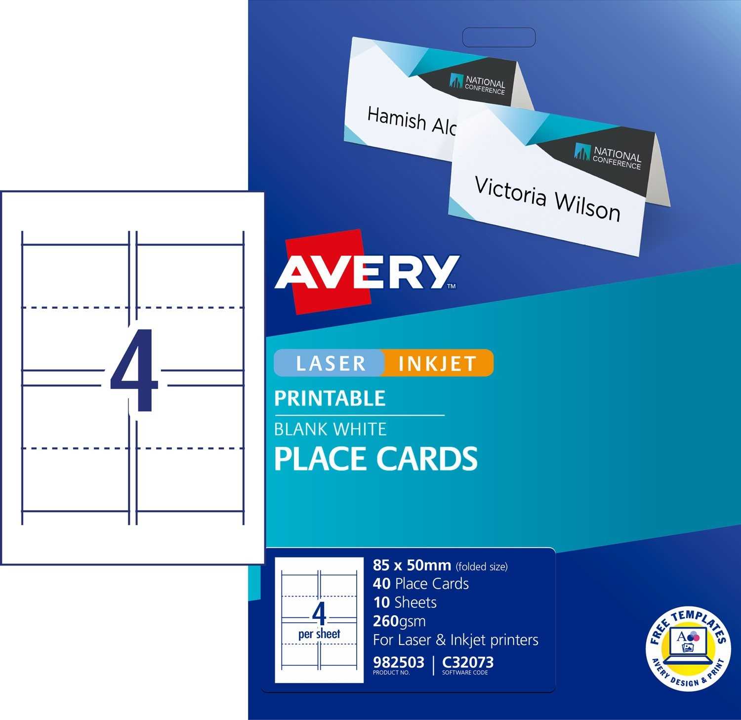 Avery Place Cards – Falep.midnightpig.co Pertaining To Free Template For Place Cards 6 Per Sheet