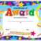 Award Certificate Templates For Kids – Calep.midnightpig.co Within Classroom Certificates Templates