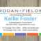 Awesome Rodan And Fields Business Cards Vistaprint Within Rodan And Fields Business Card Template