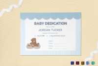Baby Dedication Certificate Template - Falep.midnightpig.co within Baby Christening Certificate Template