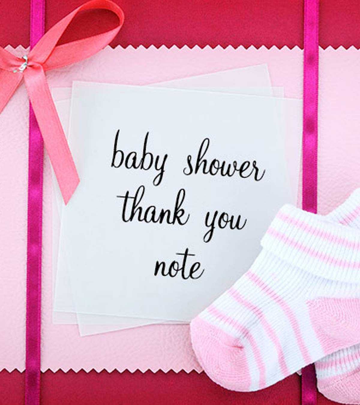 Baby Shower Thank You Notes: What To Write In A Thank You Card Regarding Template For Baby Shower Thank You Cards