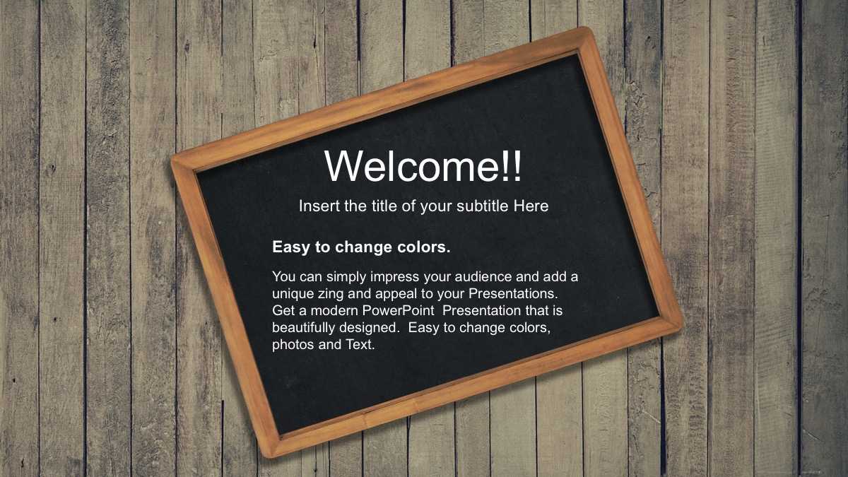 Back To School Free Powerpoint Template For Back To School Powerpoint Template