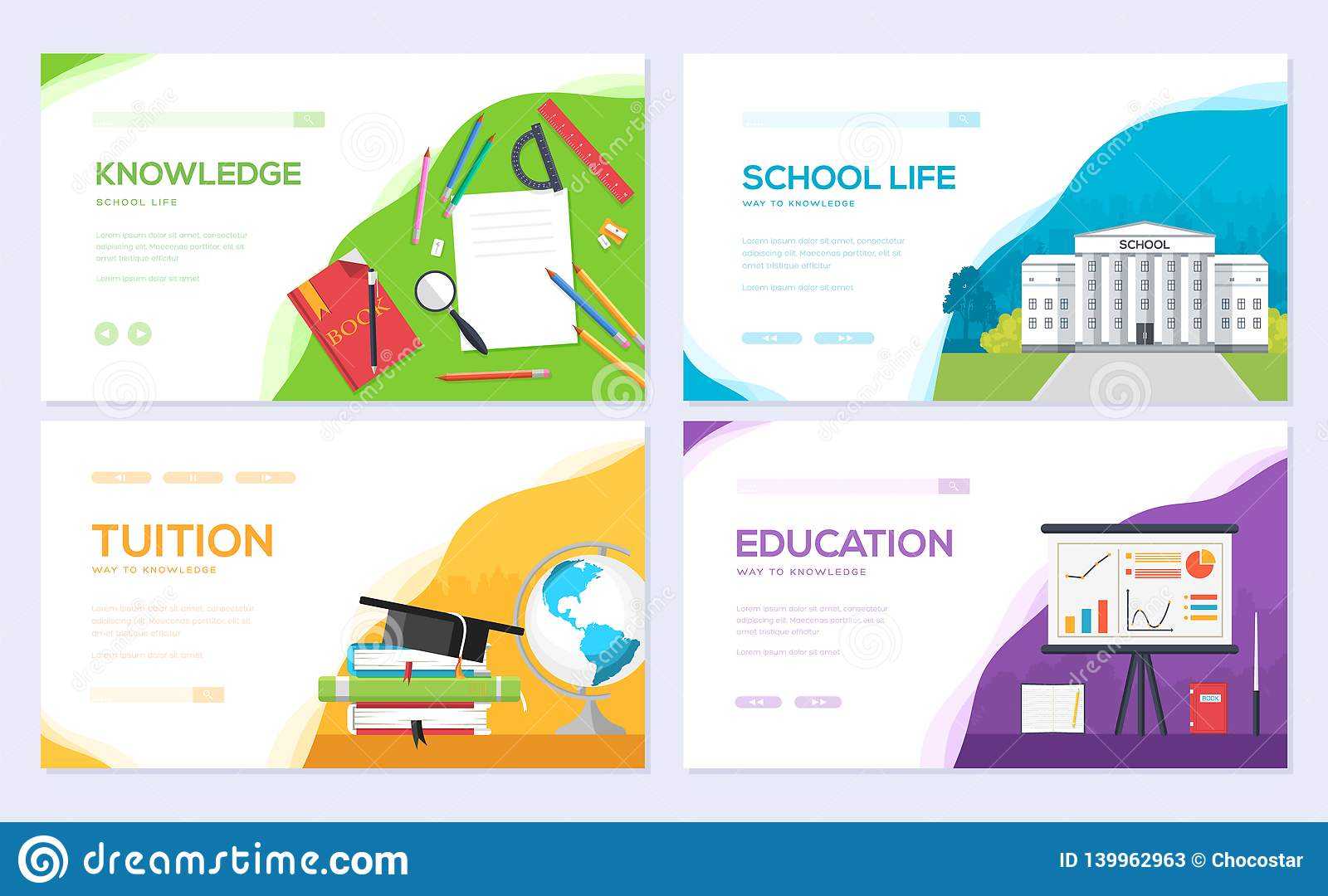 Back To School Information Brochure Card Set. Student Regarding Student Brochure Template