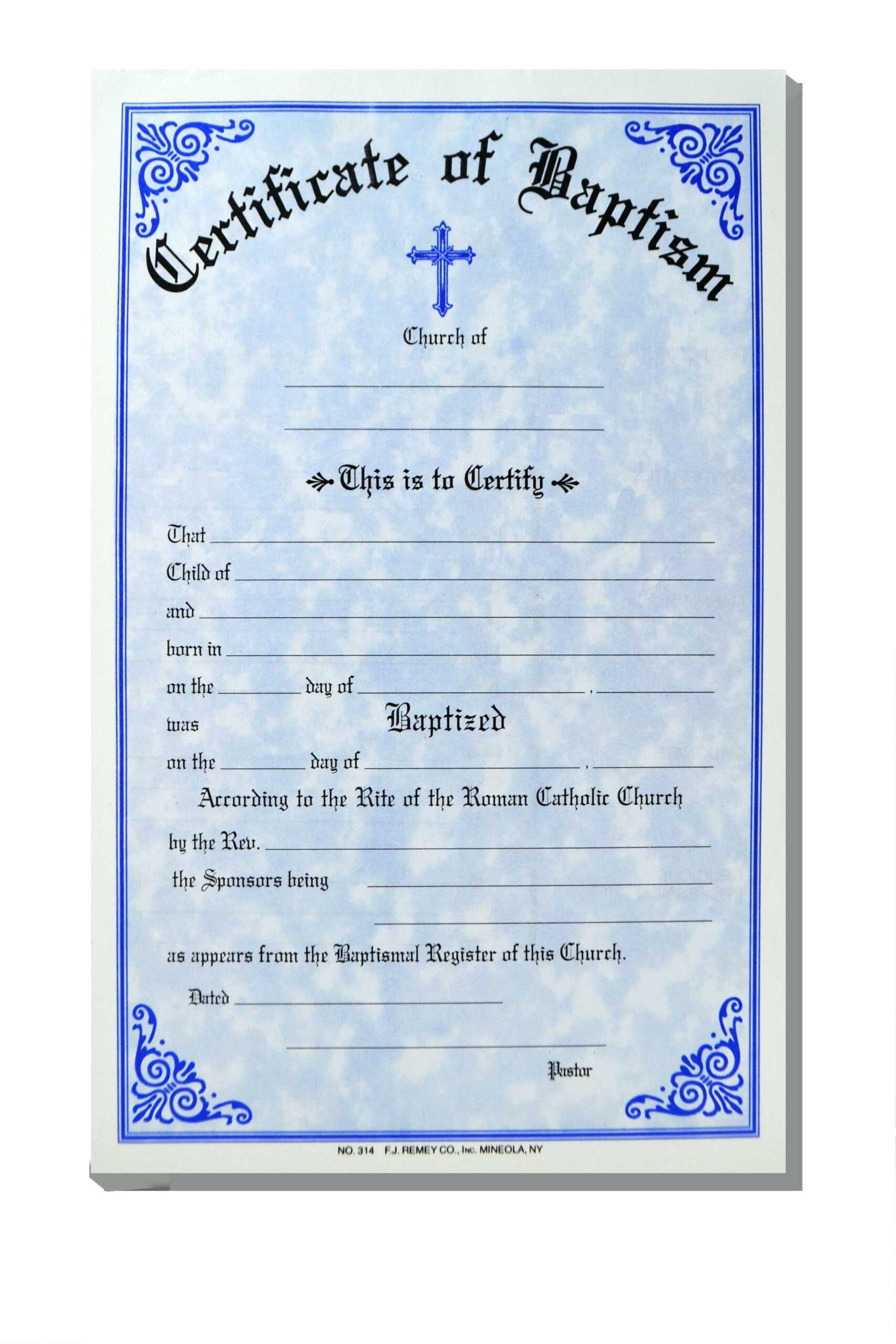 Baptism Certificate Template Word – Heartwork Pertaining To Baby Christening Certificate Template
