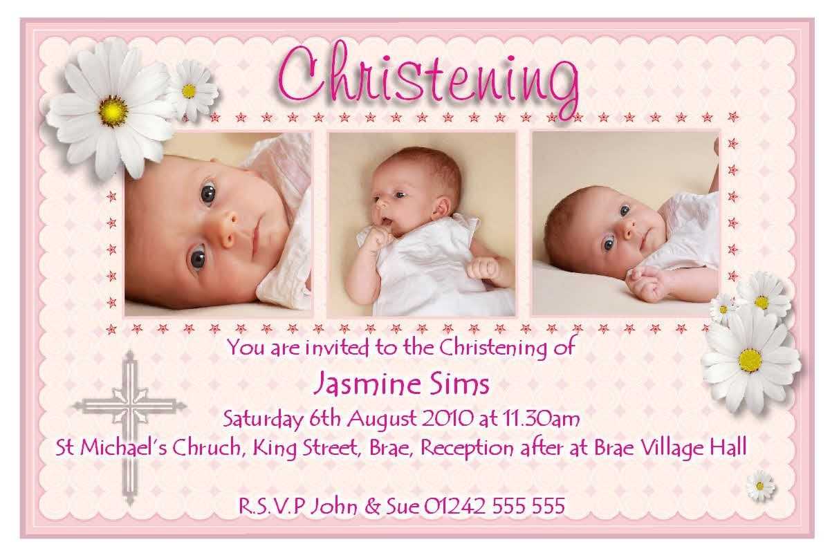 Baptism Invitation Template Free Download - Dalep.midnightpig.co Within Free Christening Invitation Cards Templates