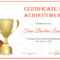 Basketball Achievement Certificate Template With Basketball Certificate Template