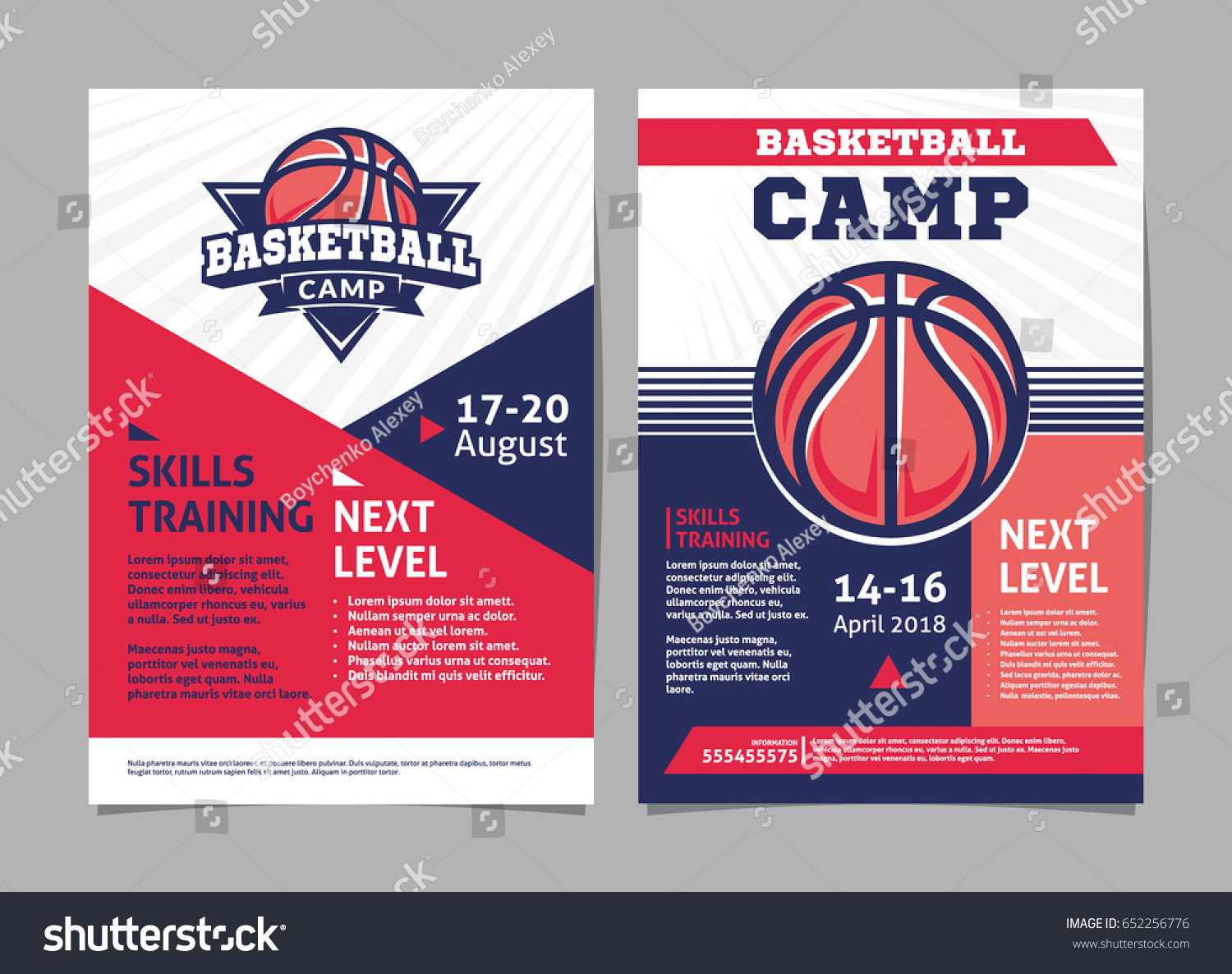 Basketball Camp Posters Flyer Basketball Ball Pertaining To Basketball Camp Brochure Template