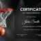 Basketball Participation Certificate Template Within Basketball Certificate Template