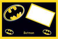 Batman Birthday: Free Printable Cards Or Invitations. - Oh regarding Batman Birthday Card Template