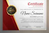 Beautiful Certificate Template Design With Best in Beautiful Certificate Templates