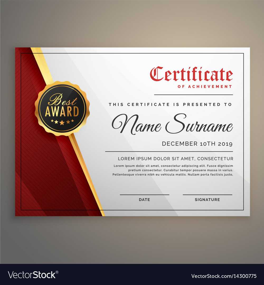 Beautiful Certificate Template Design With Best In Beautiful Certificate Templates