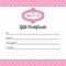 Beauty Gift Certificate Template - Dalep.midnightpig.co with regard to Salon Gift Certificate Template