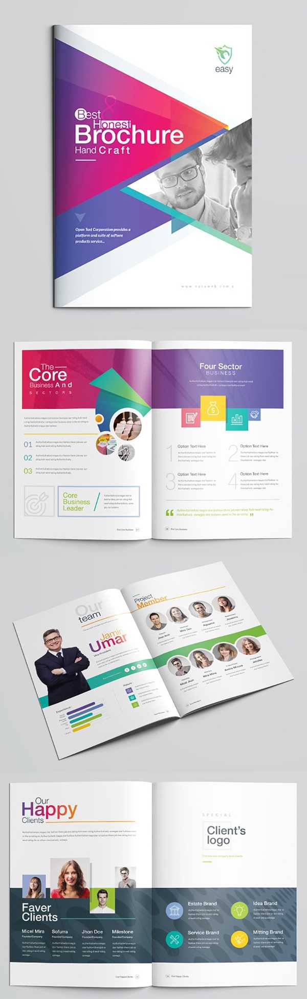 Best Brochure Design Templates – Yeppe Throughout Good Brochure Templates