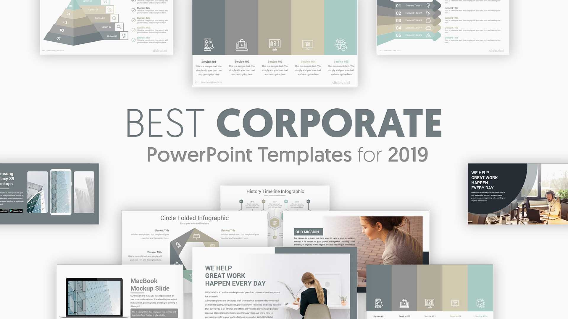 Best Corporate Powerpoint Templates For 2020 – Slidesalad In How To Design A Powerpoint Template