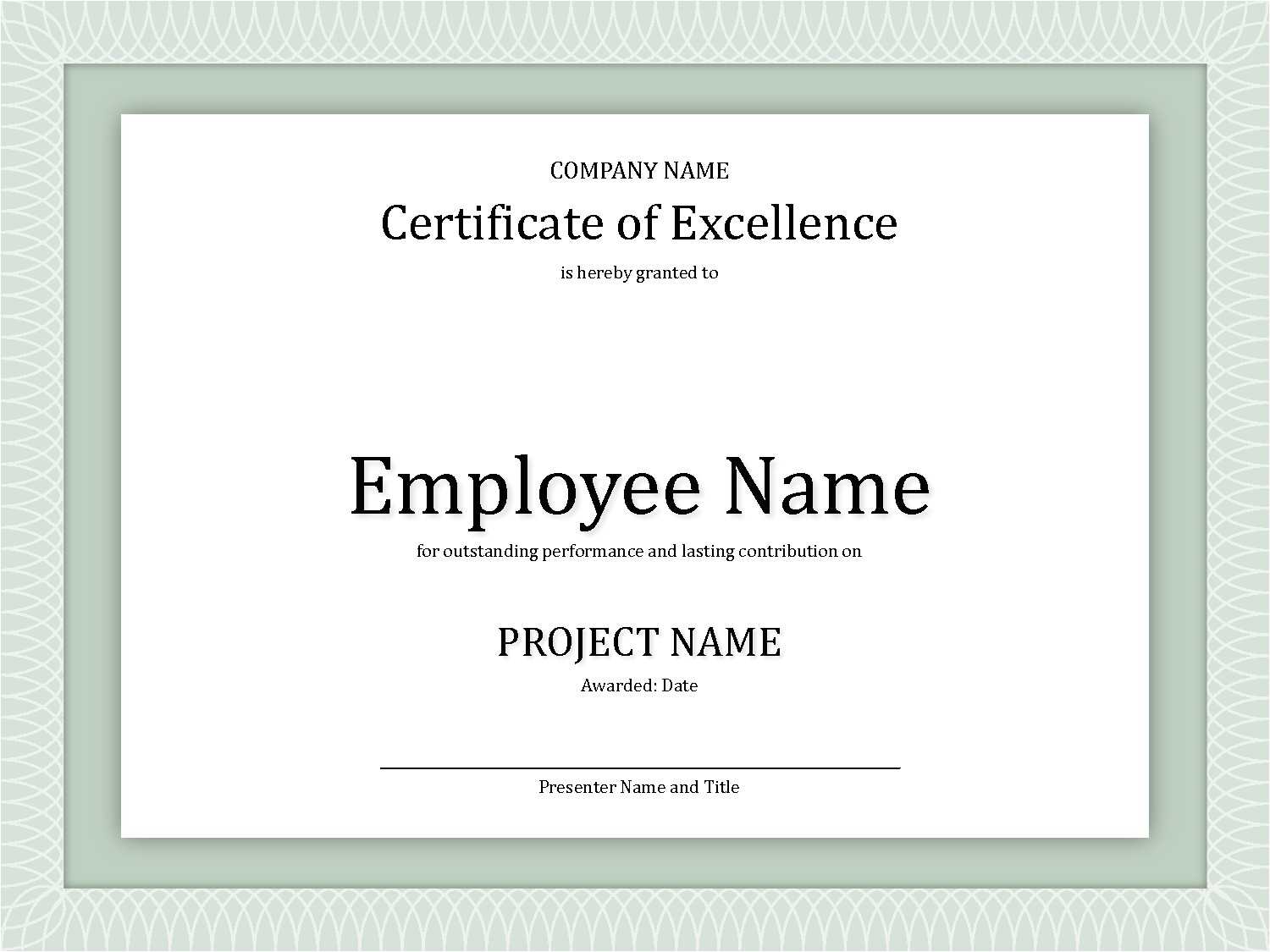 Best Employee Of The Year Certificate – Calep.midnightpig.co With Regard To Best Employee Award Certificate Templates