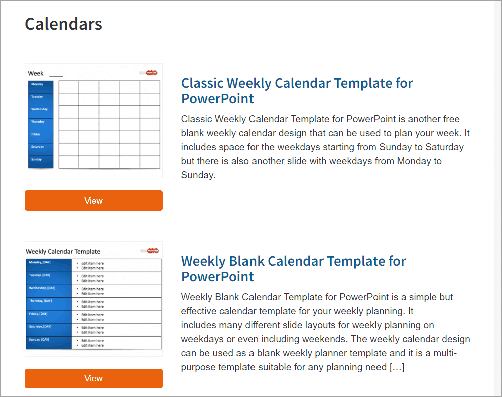 Best Free Powerpoint Calendar Templates On The Internet Intended For Microsoft Powerpoint Calendar Template