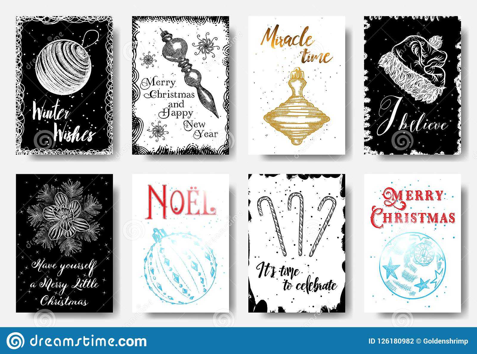 Big Set Of Creative Holiday Banner Templates. Christmas And Intended For Holiday Card Email Template
