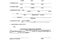 Birth Certificate Template - Fill Online, Printable with Fake Birth Certificate Template