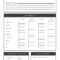 Black White Middle School Report Card – Templatescanva Regarding Middle School Report Card Template