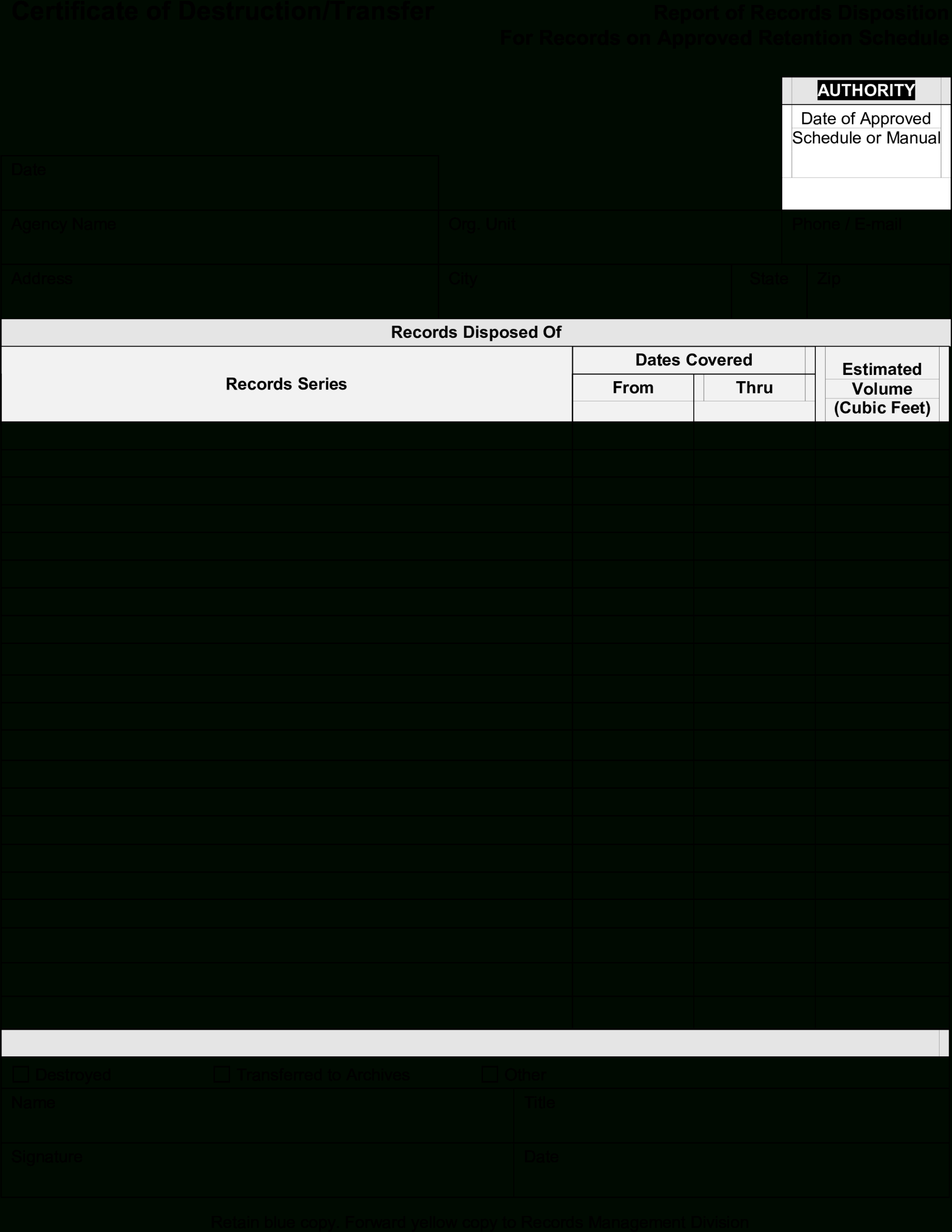 Blank Certificate Template Png – Blank Certificate Of With Regard To Free Certificate Of Destruction Template