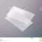 Blank Plastic Transparent Business Cards Mock Up Stock Image In Transparent Business Cards Template