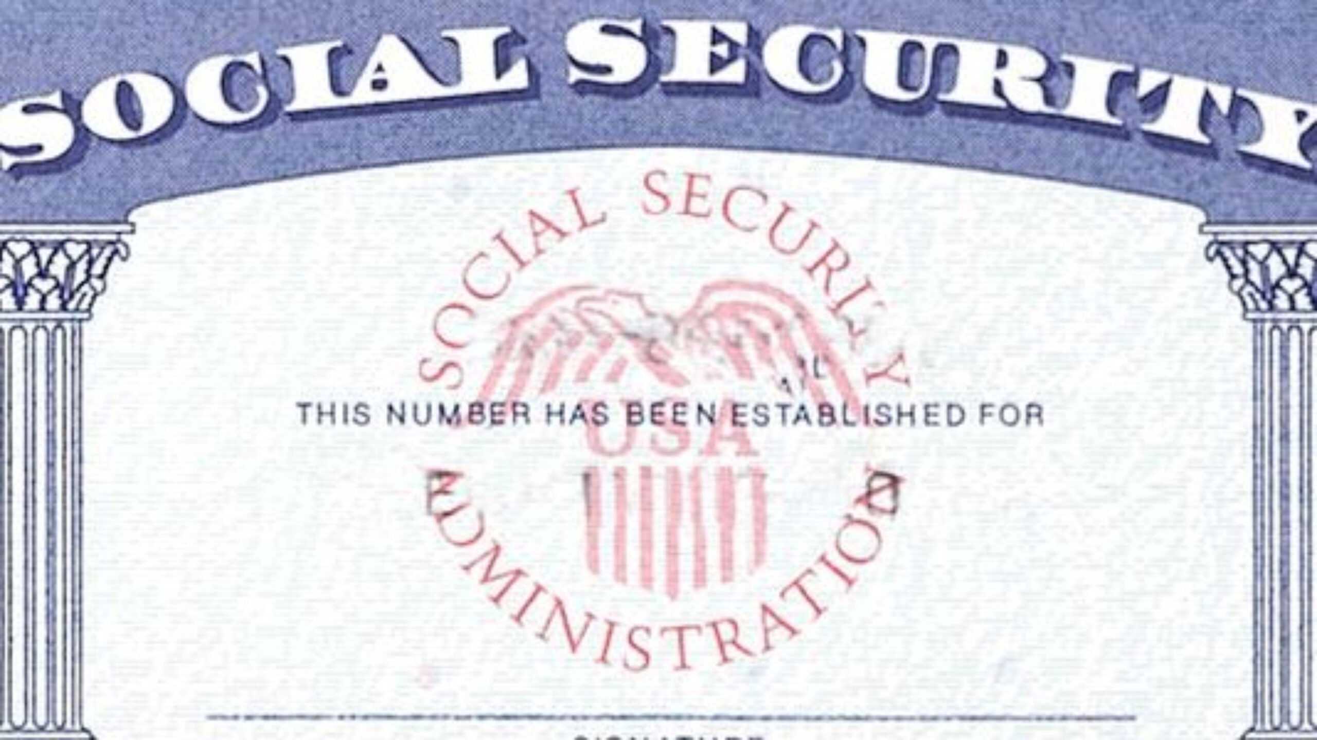 Blank Social Security Card Template Download - Great Pertaining To Ssn Card Template